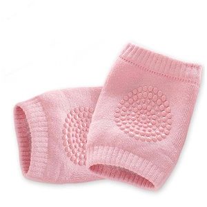 NWT PINK BABY CRAWLING KNEE PADS